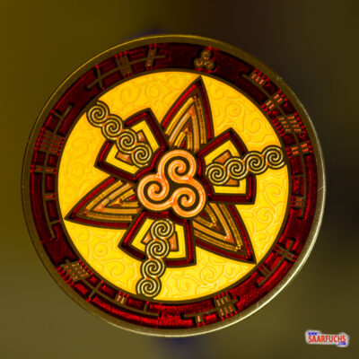 Thurus Geocoin Vorderseite
