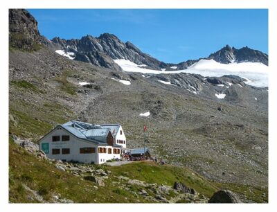 Geocaching in der Silvretta - Wiesbadener Hütte