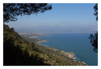 Geocaching auf Mallorca - Blick über die Bucht von Alcudia