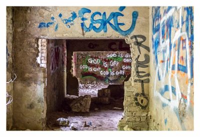 LP: Atlantikwall - MKB Malo Terminus - Graffitis im Fort
