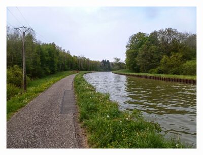 Radtour von Saarbrücken nach Straßburg: am Kanal