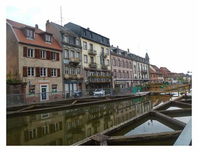 Radtour von Saarbrücken nach Straßburg: Saverne am Kanal