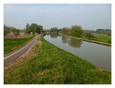 Radtour von Saarbrücken nach Straßburg: Am Kanal