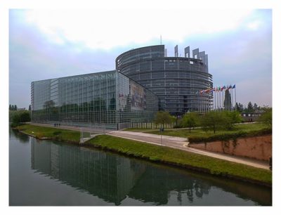 Radtour von Saarbrücken nach Straßburg: Europaparlament