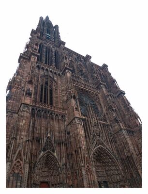 Radtour von Saarbrücken nach Straßburg: Kathedrale