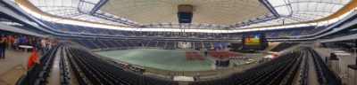 Big Äppel - Ein Tag davor - Panorama von der Arena