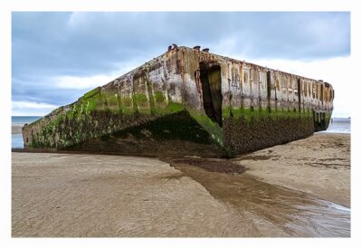 Arromanches - Teil des künstlichen Hafens