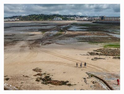 Jersey - Elizabeth Castle - Weg über den Strand