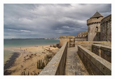 Saint Malo - Geocaching in historischer Kulisse - Blick von der Stadtmauer