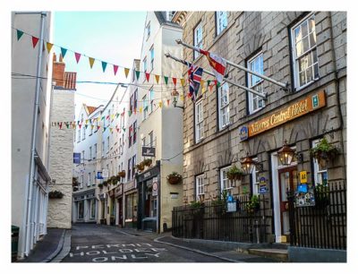 Guernsey - St. Peter Port - Einkaufsstrasse