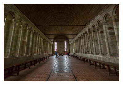 Mont Saint Michel - Das Refektorium