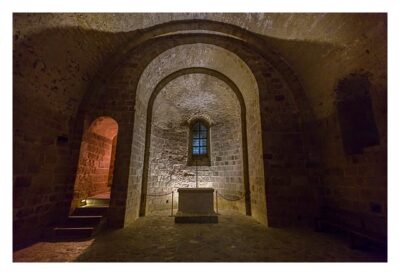 Mont Saint Michel - Enge Gänge und kleine Räume