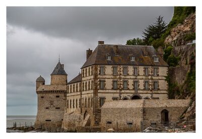 Mont Saint Michel - Die Stadtmauer