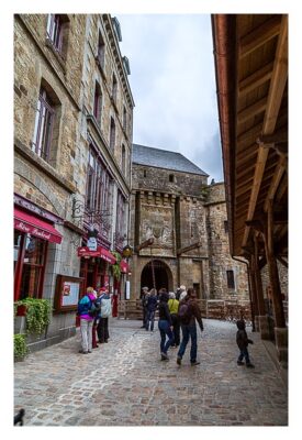 Mont Saint Michel - Ein Stadttor