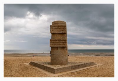 Östliche Landungsstrände - Juno Beach - Denkmal am Strand