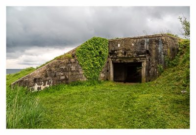 Westliche Landungsstrände - Bunker für Feldgeschütz