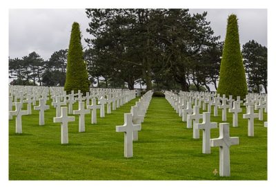 Westliche Landungsstrände - Colleville sur Mer - Soldatenfriedhof