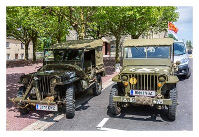 Westliche Landungsstrände - Historische Jeeps