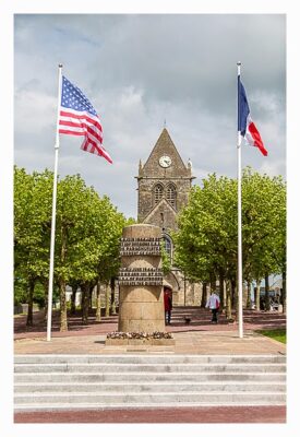 Westliche Landungsstrände - Denkmal für die Fallschirmjäger