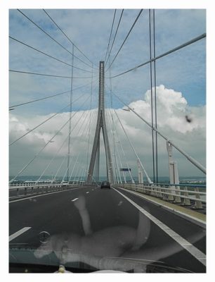 Geocaching in Flandern - Autobahnbrücke bei Le Havre