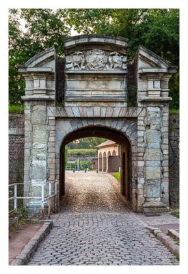 Geocaching in Flandern - Lille - erstes Tor der Zitadelle