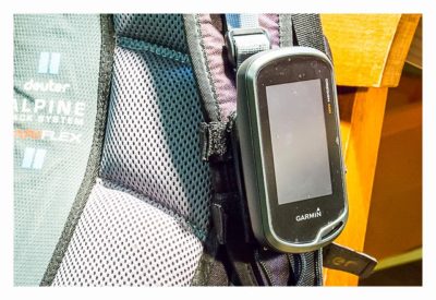 GPS-Halterung: Mein Test - Backpack tether mit Oregon 600 am Rucksack