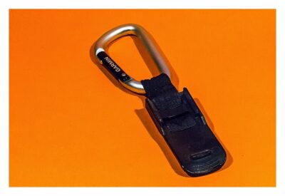 GPS-Halterung: Mein Test - Standardkarabiner