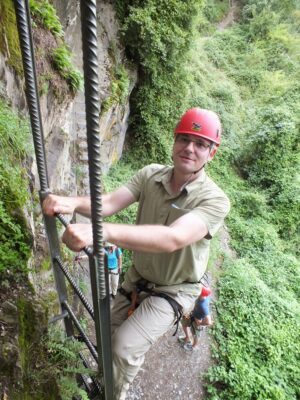 Der Geocacher "marky_de", den ich hier im Interview habe...