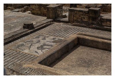 Volubilis - Ein weiteres Mosaik in einer römischen Villa