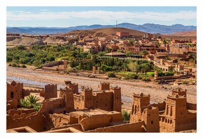 Aït-Ben-Haddou - Die Altstadt und das neue Dorf