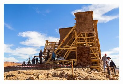 Aït-Ben-Haddou - Der Bau einer Filmkulisse