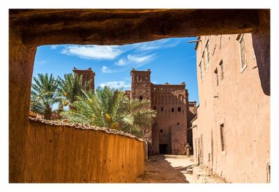 Aït-Ben-Haddou - eine enge Gasse