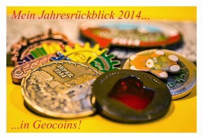 Jahresrückblick 2014 in Geocoins