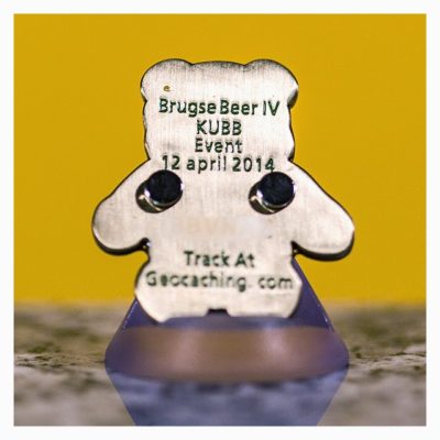 Brugse Beer IV Eventcoin: Bär Rückseite