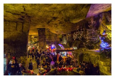 Valkenburg - Weihnachtsmarkt - In der Grotte