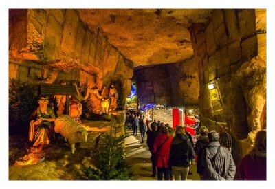 Valkenburg - Weihnachtsmarkt - große Halle