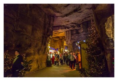 Valkenburg - Weihnachtsmarkt - hohe Gänge