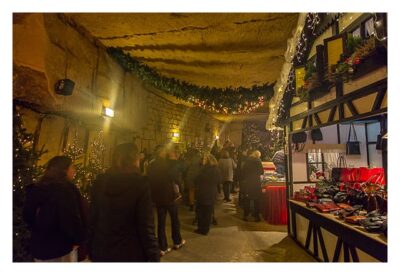 Valkenburg - Weihnachtsmarkt - in der Gemeindegrotte