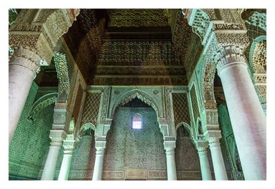 Marrakesch - Gräber der Saadier - Innenraum