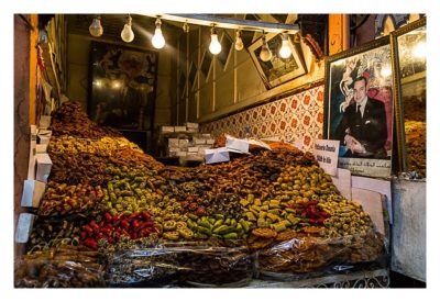 Marrakesch - Souk - Gemüsehändler