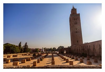 Marrakesch - Koutobia und die Riunen der alten Moschee