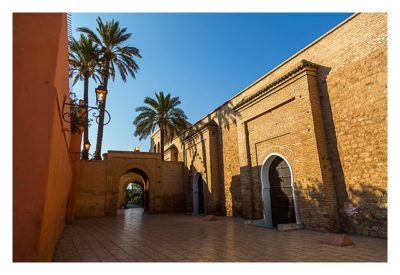 Marrakesch - Koutobia - Am Eingang