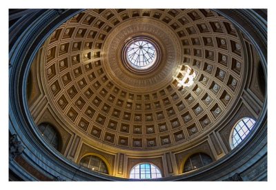 Rom: Der Vatikan - Kuppel im Vatikanischen Museum