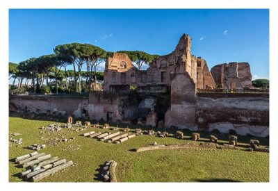 Rom: Geocaching bei den alten Römern: Palatin - Stadion des Domus Augustana