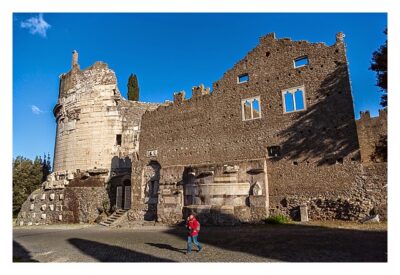 Rom: Geocaching bei den alten Römern: Via Appia Antica - Grab der Cecilia Metella