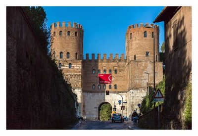 Rom: Geocaching bei den alten Römern: Via Appia Antica - Stadttor San Sebastian