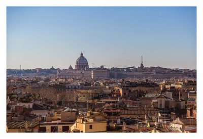 Rom: Geocaching über Silvester - Blick über Rom