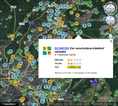 Karte mit geöffnetem Geocache.png