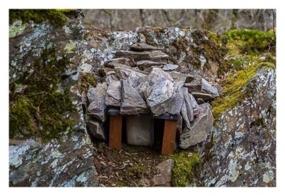 Ältester Geocache Deutschlands - Dose mit Dach