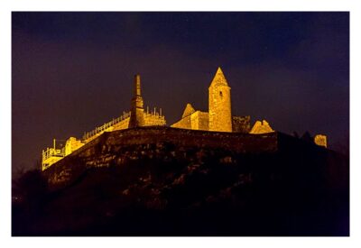 Rock of Cashel - schön angestrahlt